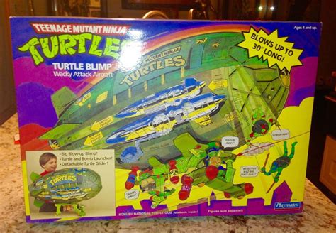 Original TMNT Turtle Blimp Teenage Mutant Ninja Turtles1988 Factory Sealed MIB | #1904796707