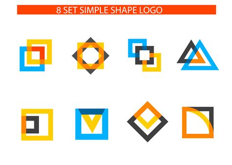 New concept simple logo shape for your company or brand with strong character 18869382 Vector ...