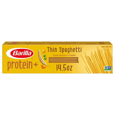 Barilla 10g Protein+ Thin Spaghetti Pasta - Shop Pasta at H-E-B