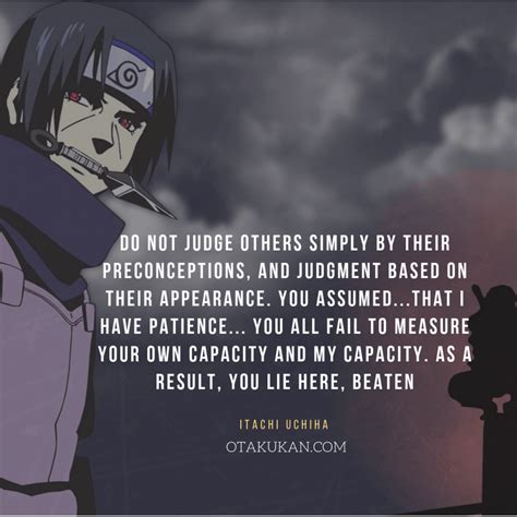 Best Itachi Uchiha Quotes And Dialogues OtaKuKan