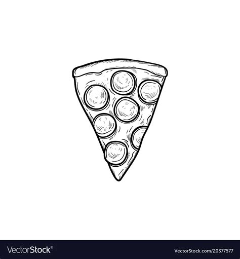 Pizza Slice Illustration