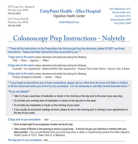 How to prepare for your colonoscopy | Cedar Valley Gastroenterology