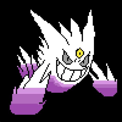 Pixilart - Shiny Gengar by djkings125