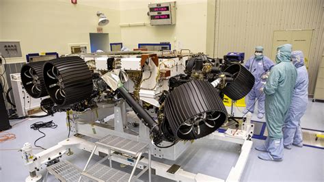 Mars Perseverance Rover Sample Handling System Integrated by NASA JPL