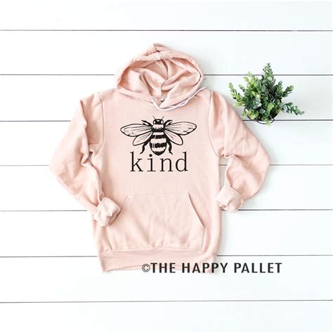 Bee Kind Hoodie Bee Sayings Bee Shirts Gardening Shirts - Etsy