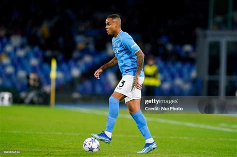 Natan of SSC Napoli during the Champions League Group C match between... News Photo - Getty Images