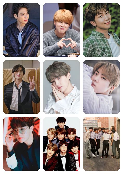 Photocards Bts | Fotos Imprimibles, Pegatinas Para Imprimir Gratis, Imprimir Sobres EF4 Foto Bts ...