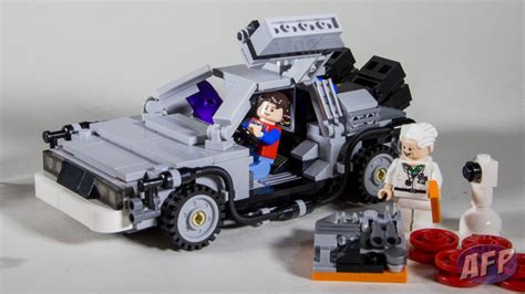 LEGO Back to the Future DeLorean Time Machine - ActionFigurePics.com