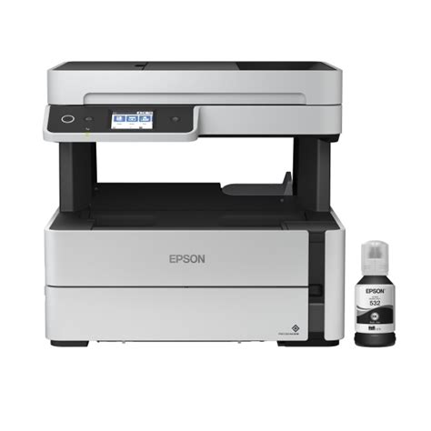 Epson EcoTank ET-M3170 Supertank Wireless All-In-One Monochrome Printer ...