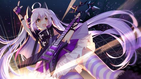 2048x1152 Anime Girl Concert 4k 2048x1152 Resolution HD 4k Wallpapers, Images, Backgrounds ...