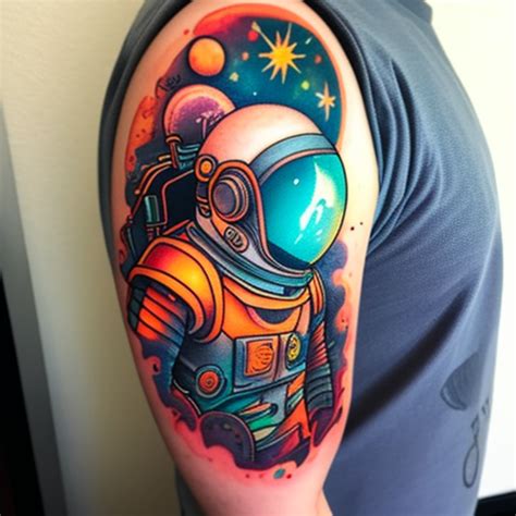 56 Spaceman Tattoo Ideas - TattooClue.com