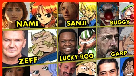 One Piece Live Action Vs Anime Characters Comparison Read Anime Online