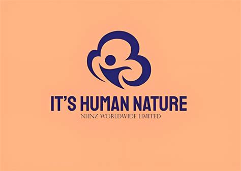 its human nature (Clients logo) by Imtiaz hussain on Dribbble