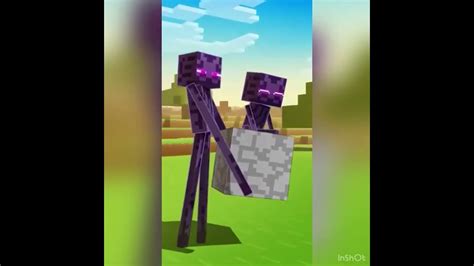 Baby Enderman Dancing With Dad #enderman #baby #shorts #minecraftshorts #minecraft - YouTube