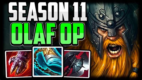 How to Play OLAF Top for Beginners | Best Build/Runes S11 | Olaf Guide Season 11 | League of ...