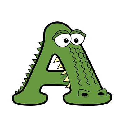 Alligator | Animal dictionary, Animal alphabet, Animal letters