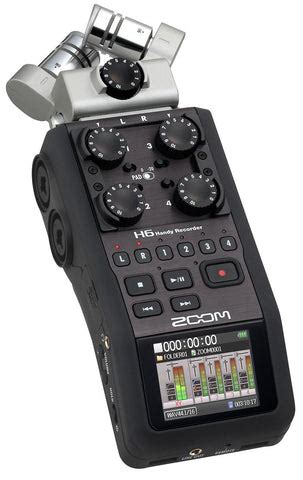 BAJAAO.COM - Buy Zoom H6 Handheld Portable Recorder with Interchangeable Microphone System ...