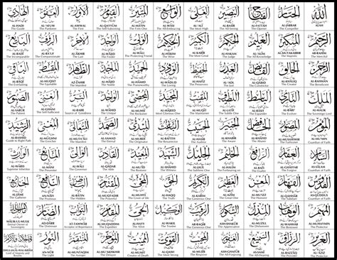 50 Gambar Kaligrafi Asmaul Husna Terindah - FiqihMuslim.com