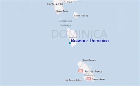 Roseau, Dominica Tide Station Location Guide