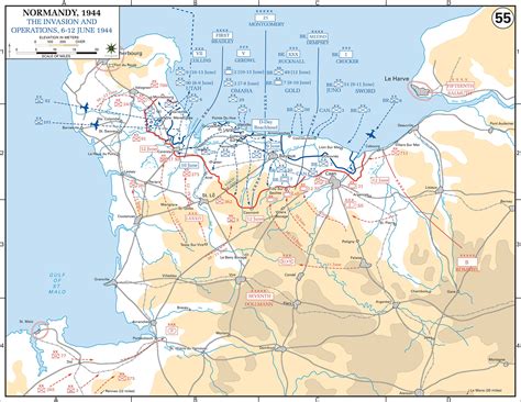 Chronology of the Normandy Campaign (Land Forces Only) - British ...