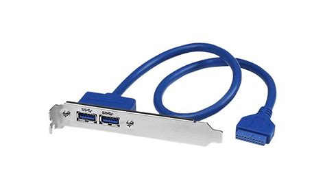 StarTech.com 2 Port USB 3.0 A Female Slot Plate Adapter - USB3SPLATE - USB Cables - CDW.com