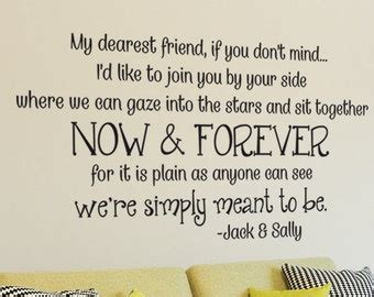 Jack and sally quote | Etsy