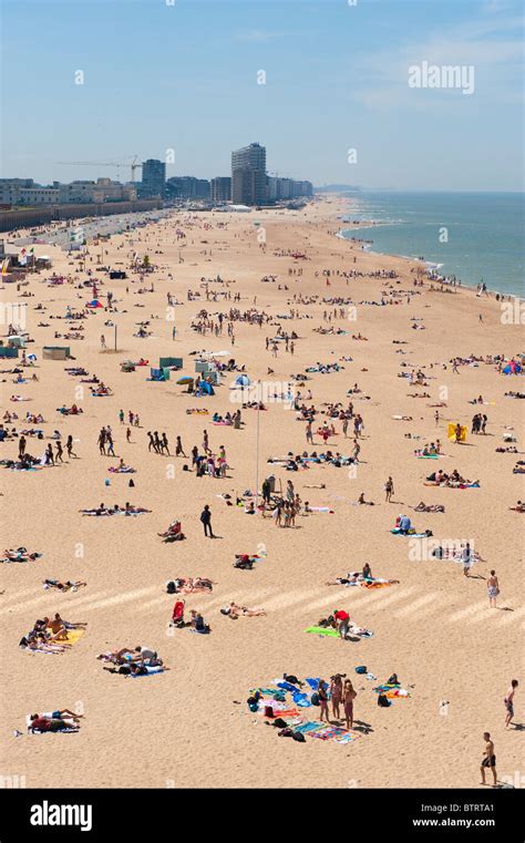 Ostend beach, Belgium Stock Photo - Alamy