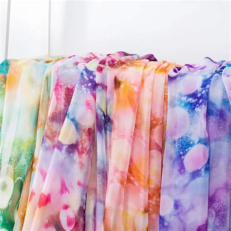 3d printed chiffon fabric floral chiffon fabric for scarf and woman dress 25*150cm/piece 0.27yds ...