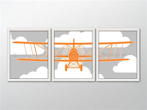 AIRPLANE Wall Art Airplane Decor Airplane Art Print - Etsy