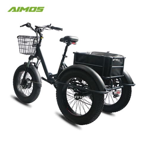 aimos 3 wheel electric bicycle three wheels adult cargo electric bike - E Smart Way