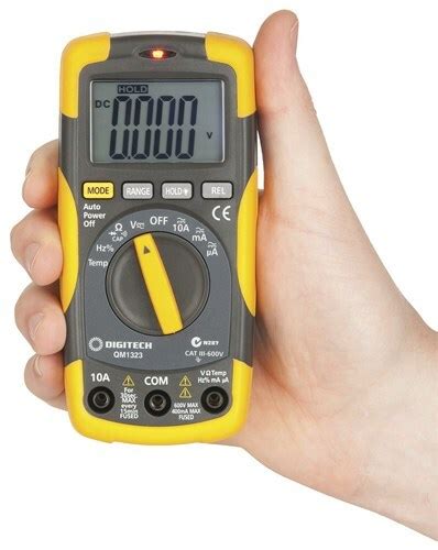 Cat III Multimeter with Temperature