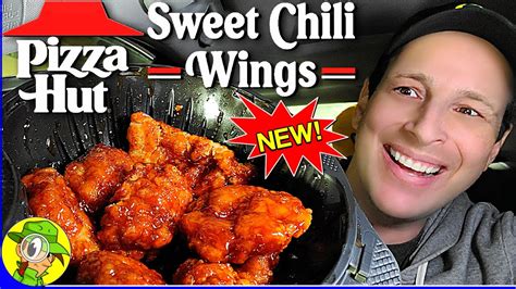 Pizza Hut® 🍕 SWEET CHILI BONELESS WINGS Review 🌶️🔥🍗 WingStreet | Peep ...