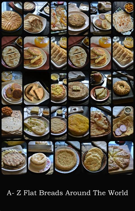 A-Z Flat Breads Around The World - Round Up of 26 Delicious Flat Breads – Gayathri's Cook Spot