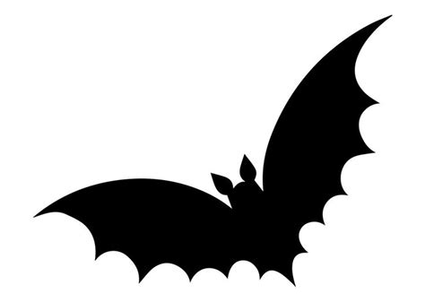 Printable Halloween Bat Template | Halloween printables, Bat printable, Halloween bats