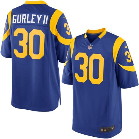 Nike Todd Gurley Los Angeles Rams Royal Game Jersey