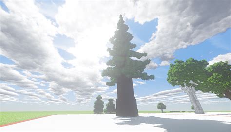 How to build Realistic Trees! Minecraft Map