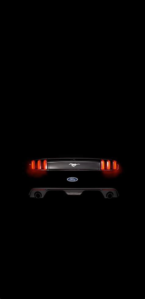 Ford Mustang Black Wallpaper Hd