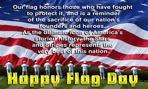 Flag Honor, Happy Flag Day Image holiday flag day happy flag day flag day quotes flag day images ...