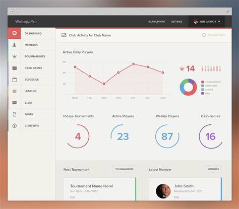 control panel, dashboard, design, inspirationc, reative, UI Dashboard ...