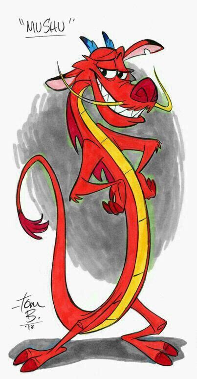 Mushu Disney Paintings, Disney Art Drawings, Disney Sketches, Cartoon Drawings, Cute Drawings ...