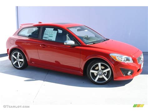 Passion Red 2013 Volvo C30 T5 R-Design Exterior Photo #73331403 ...