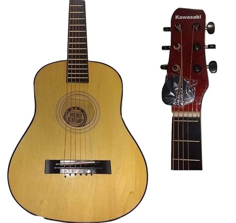 Kawasaki Children Beginner 30' Wood Acoustic Guitar Value Pack: Amazon ...