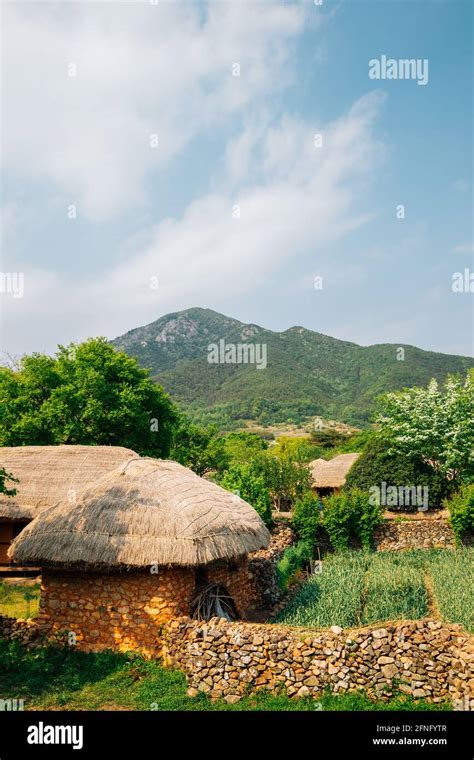 Naganeupseong Nagan folk village in Suncheon, Korea Stock Photo - Alamy