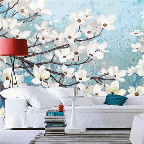 8 Floral Wallpapers that Will Bring the Outdoors Into your Living Room – Inspirations ...