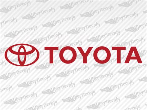 Toyota Logo Decal Stickers