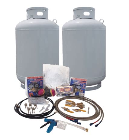 SFS PRO Do It Yourself 120 Gallon Closed Cell Spray Foam Insulation Kit ...