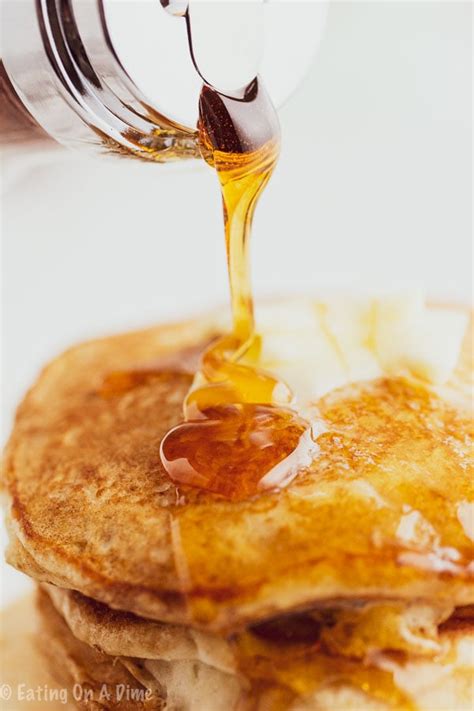 Homemade Pancake Syrup - how to make pancake syrup