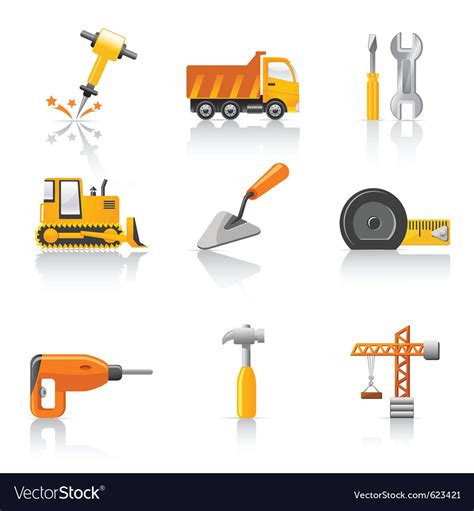 Construction tools Royalty Free Vector Image - VectorStock