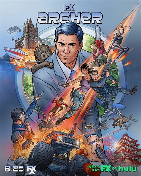 Archer Season 12 official poster : r/ArcherFX