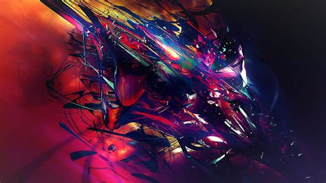 2560x1440px | free download | HD wallpaper: Opera Reborn Dark, Artistic, Abstract, colorful ...